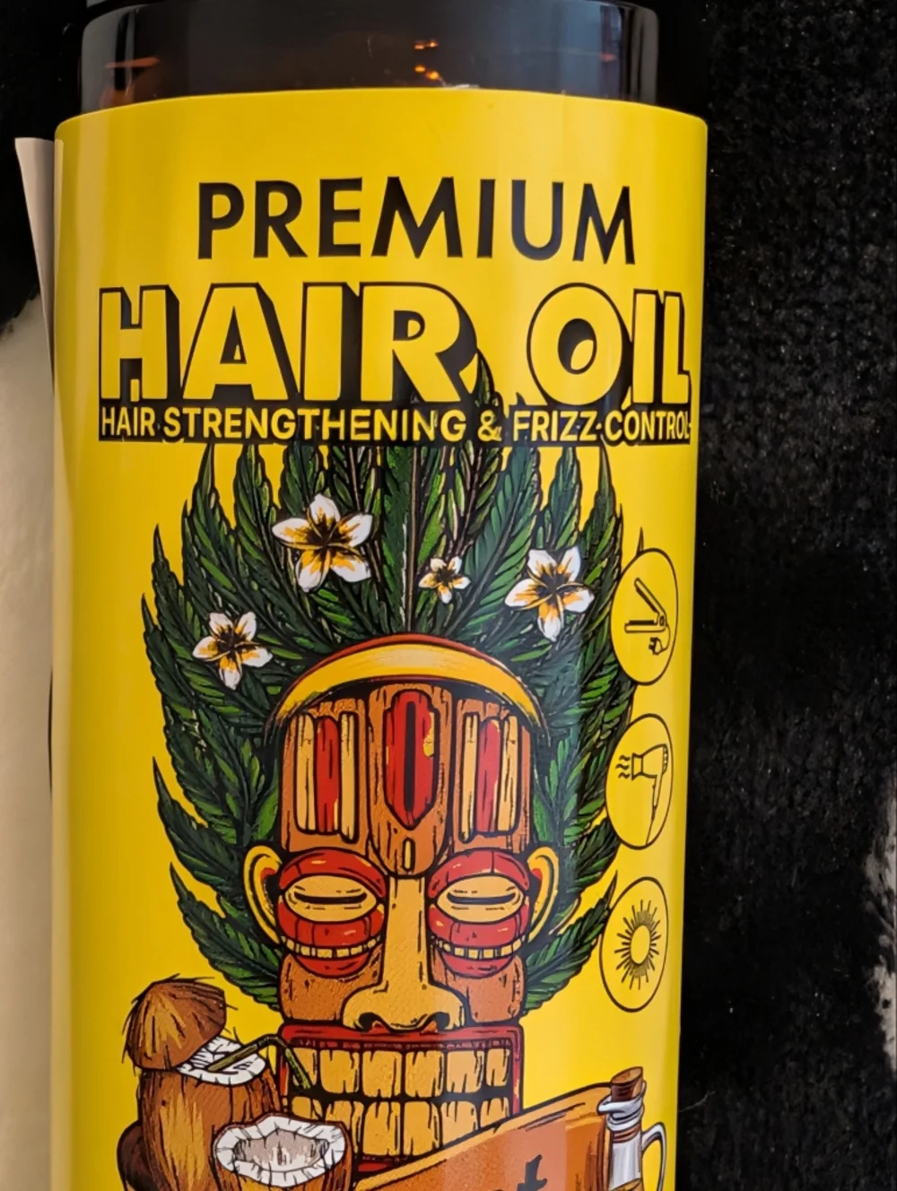 Premium Hair Oil Hair Strengthening & Frizz Control By Med:All New In Box